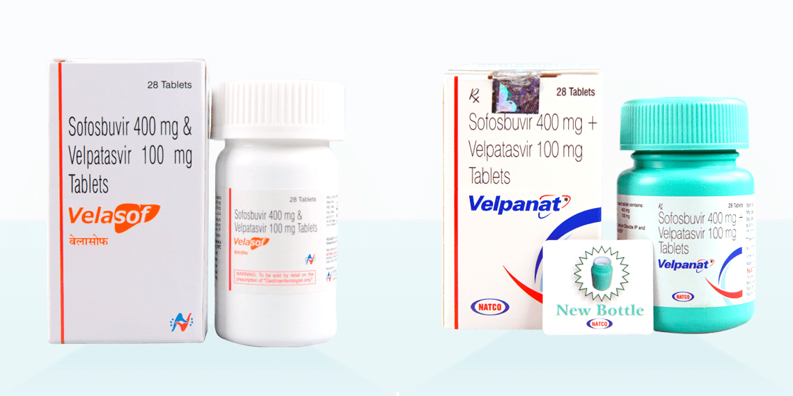 Costo genérico de Epclusa en India Velpatasvir y Sofosbuvir