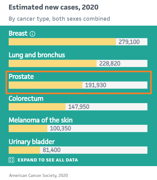Prostate cancer in United States